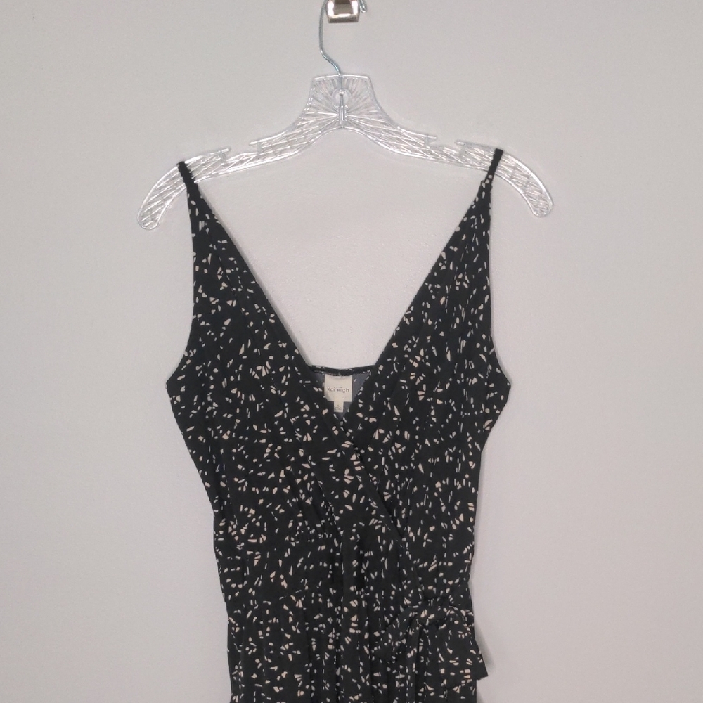 EUC✨KAILEIGH women's XL black & cream Rochelle Knit Jumpsuit from Stitch Fix - Picture 5 of 17
